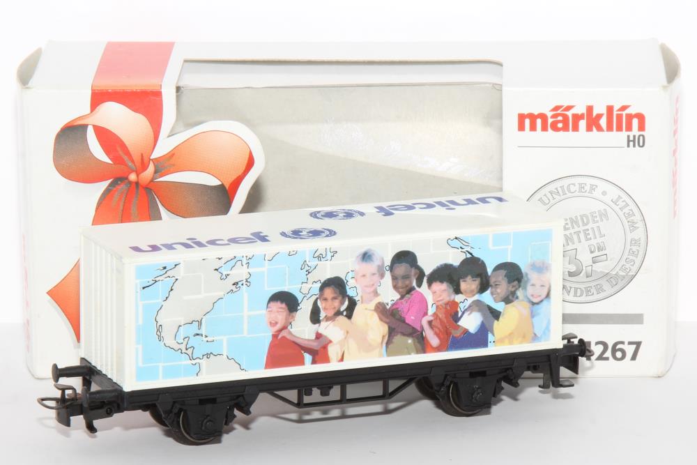 Märklin 44267 Geburtstagswagen 2001 Unicef, 1:87, weiß, OVP