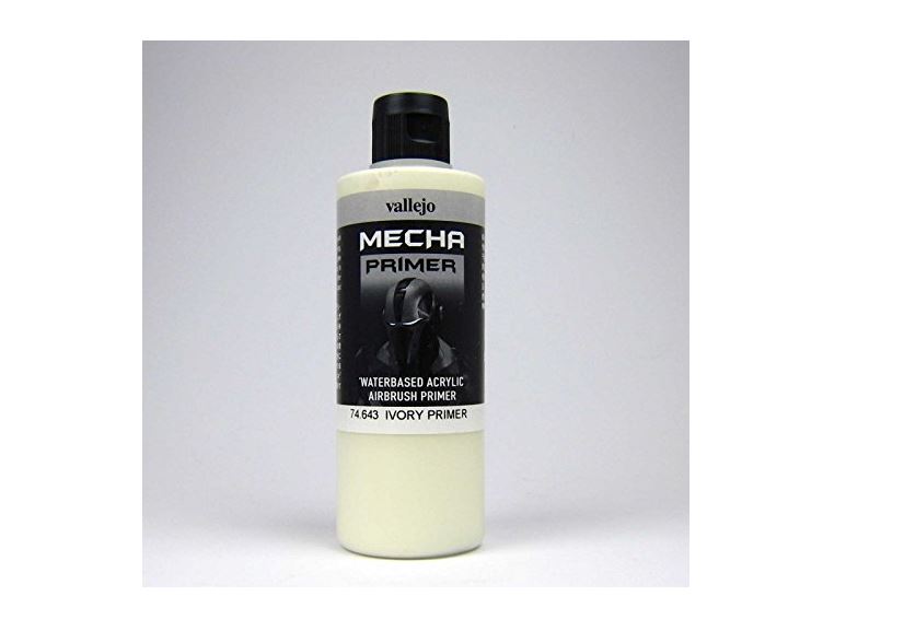Vallejo 74643 Grundierung, Elfenbein, 200 ml