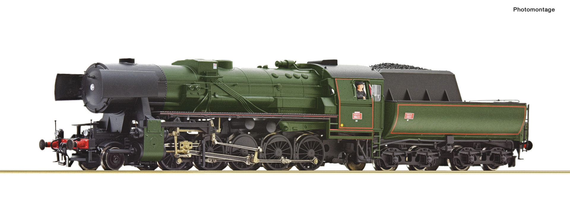 Roco 7110038 Dampflokomotive 150.Y.16