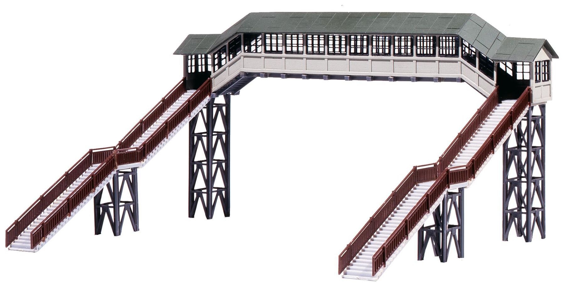 Faller 120198 Überdachte Fußgängerbrücke 1:87 Spur H0 Bausatz