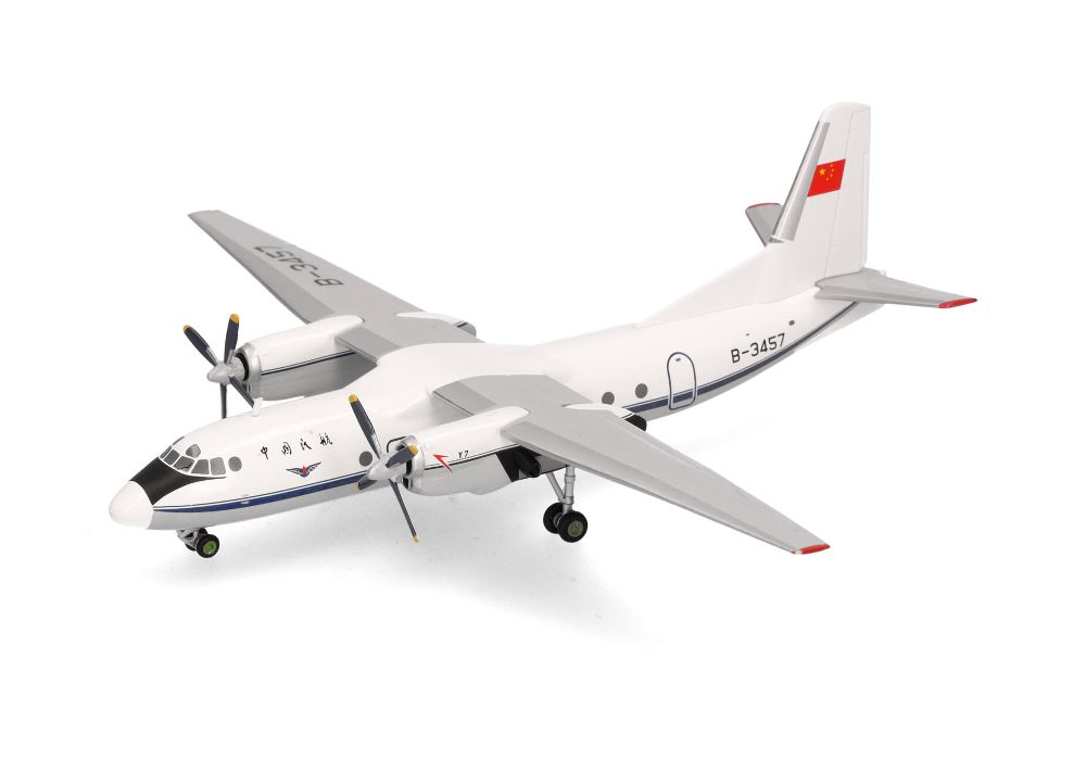Herpa 573016 CAAC Airlines Xian Y-7 – B-3457 1:200 Standmodell