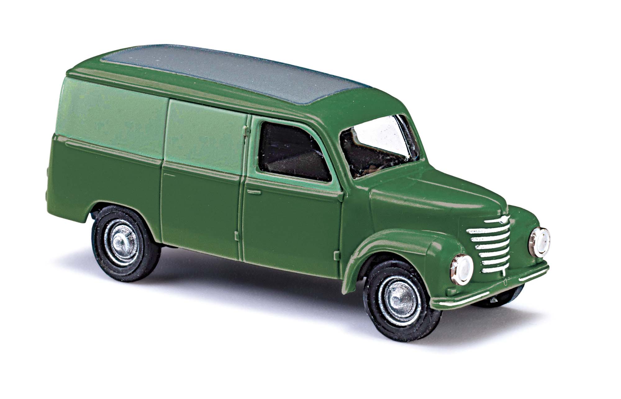 Busch 8672 Framo V901/2 Kastenwagen grün/hellgrün 1:120 Neu