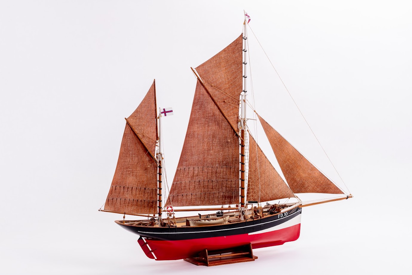 Billing Boats 701 FD 10 Fischeryawl 1:50 Holzbausatz Neu OVP