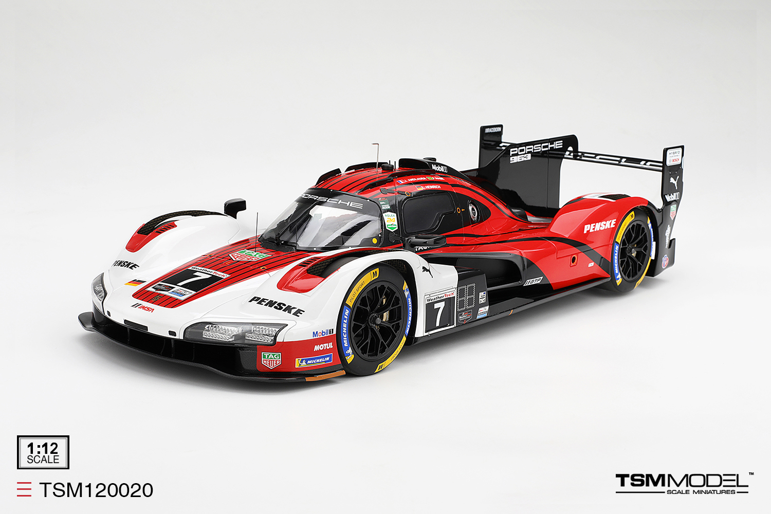 1:12 PORSCHE 963 #7 PORSCHE PENSKE MOTORSPORT