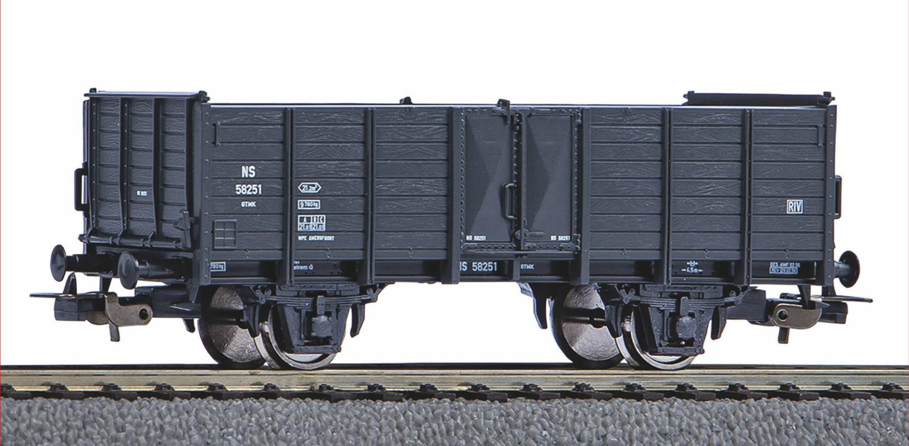 Piko 58997 Offener Güterwagen GTMK NS III - Spur H0 - DC - Neu