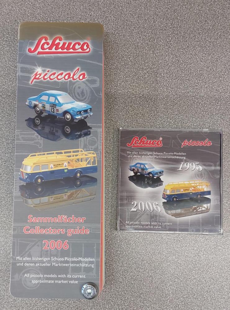 Schuco 01668 Piccolo Sammelfächer+CD 1995-2006