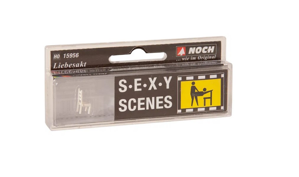 Noch 15956 Liebesakt (Stuhl) 1:87 Spur H0 Neu OVP Figuren