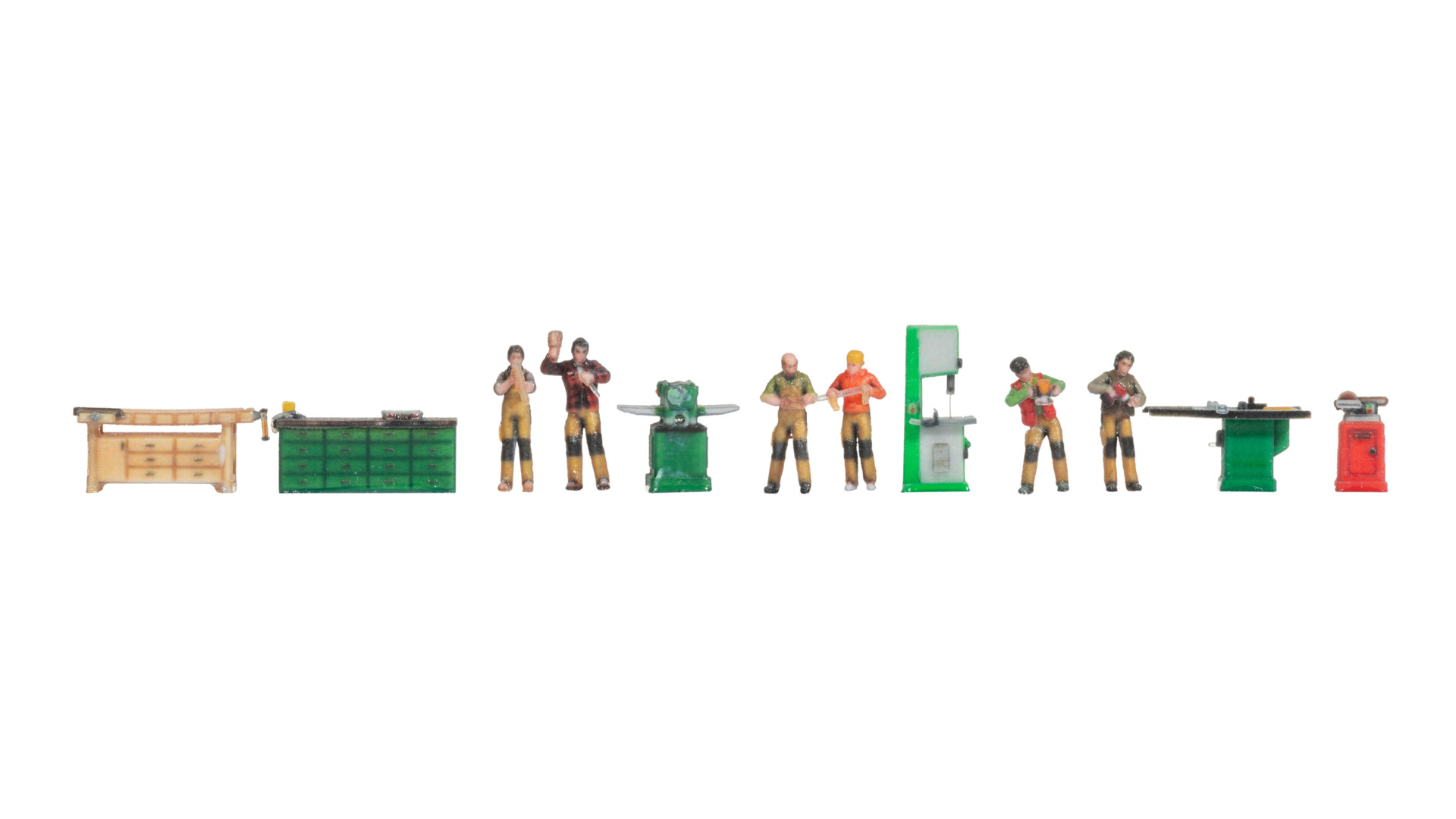 Noch 35903 Figuren-Themenwelt "Schreinerei" 1:160 NEU OVP