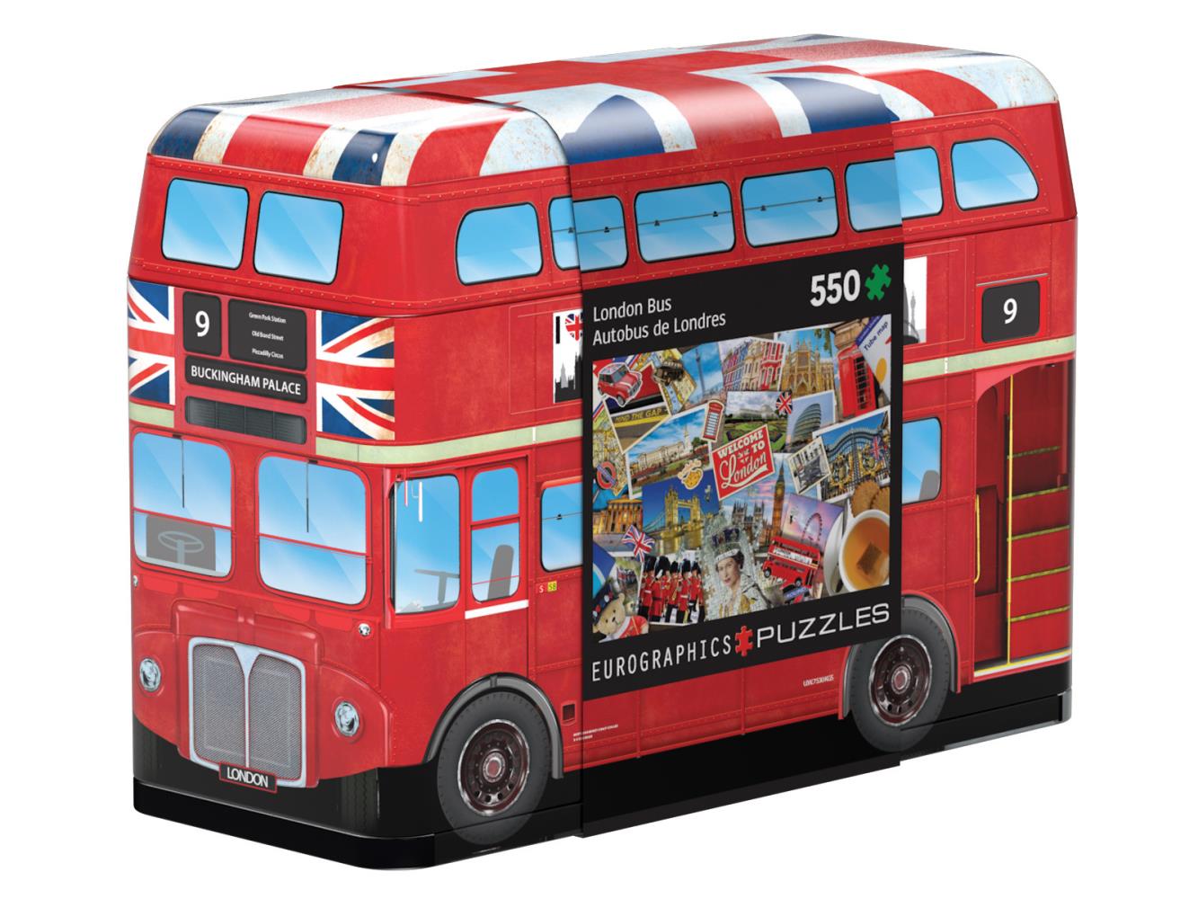 EUROGRAPHICS 8551-5779 London Bus Dose 550 Teile Puzzle