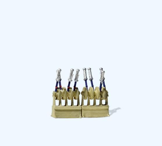Preiser 28272 Stellwerk-Erweiterung (2 Stück) 1:87 Spur H0 Neu OVP