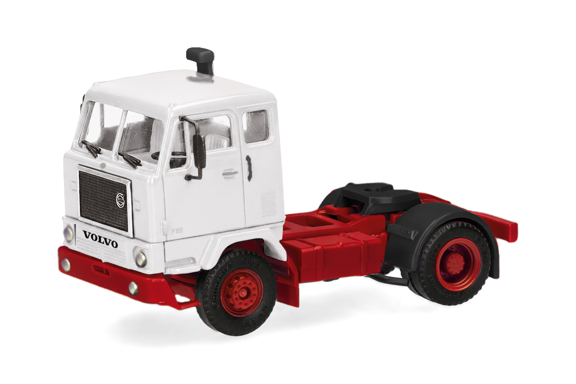 Herpa 321570-002 Volvo F88 Zugmaschine 2a weiß
