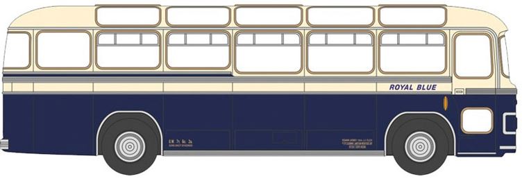 Oxford Diecast 200128880 Bristol MW6G dunkelblau 1:160 Spur N Standmodell