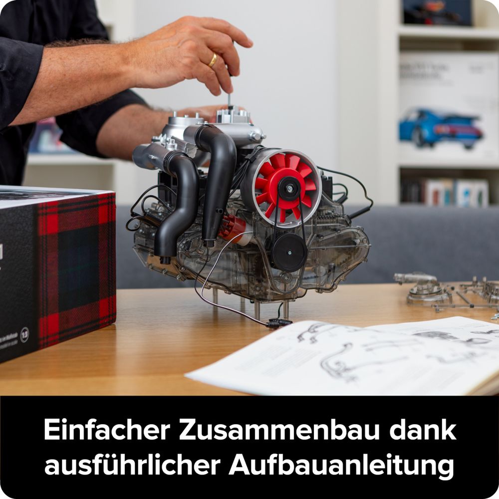 Franzis 67250 Porsche 911 Turbomotor 1:3