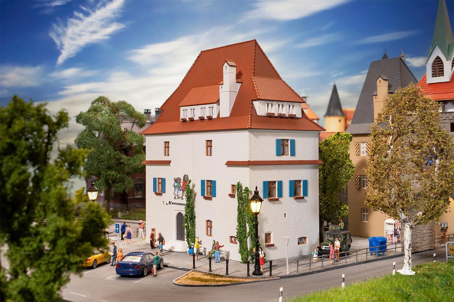 Faller 130694 Stadthaus mit Narrenmuseum 1:87 Spur H0 Bausatz