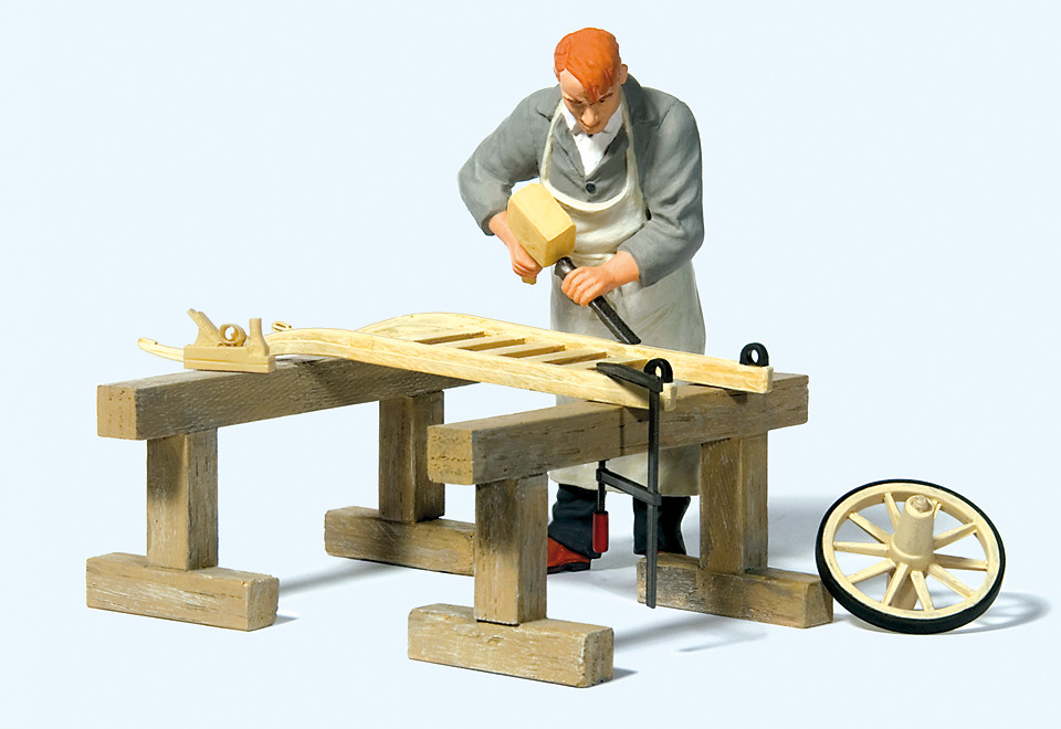 Preiser 45520 Wagner 1:22,5 Spur G Neu OVP Figur