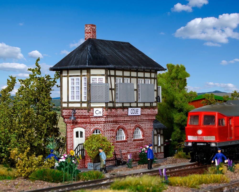 Kibri 39488 H0 Stellwerk Cölbe bei Marburg