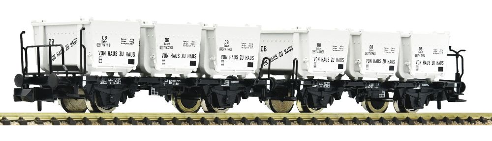 Fleischmann 6660106 Behältertragwagen-Doppeleinheit DB 1:160 Spur N DC