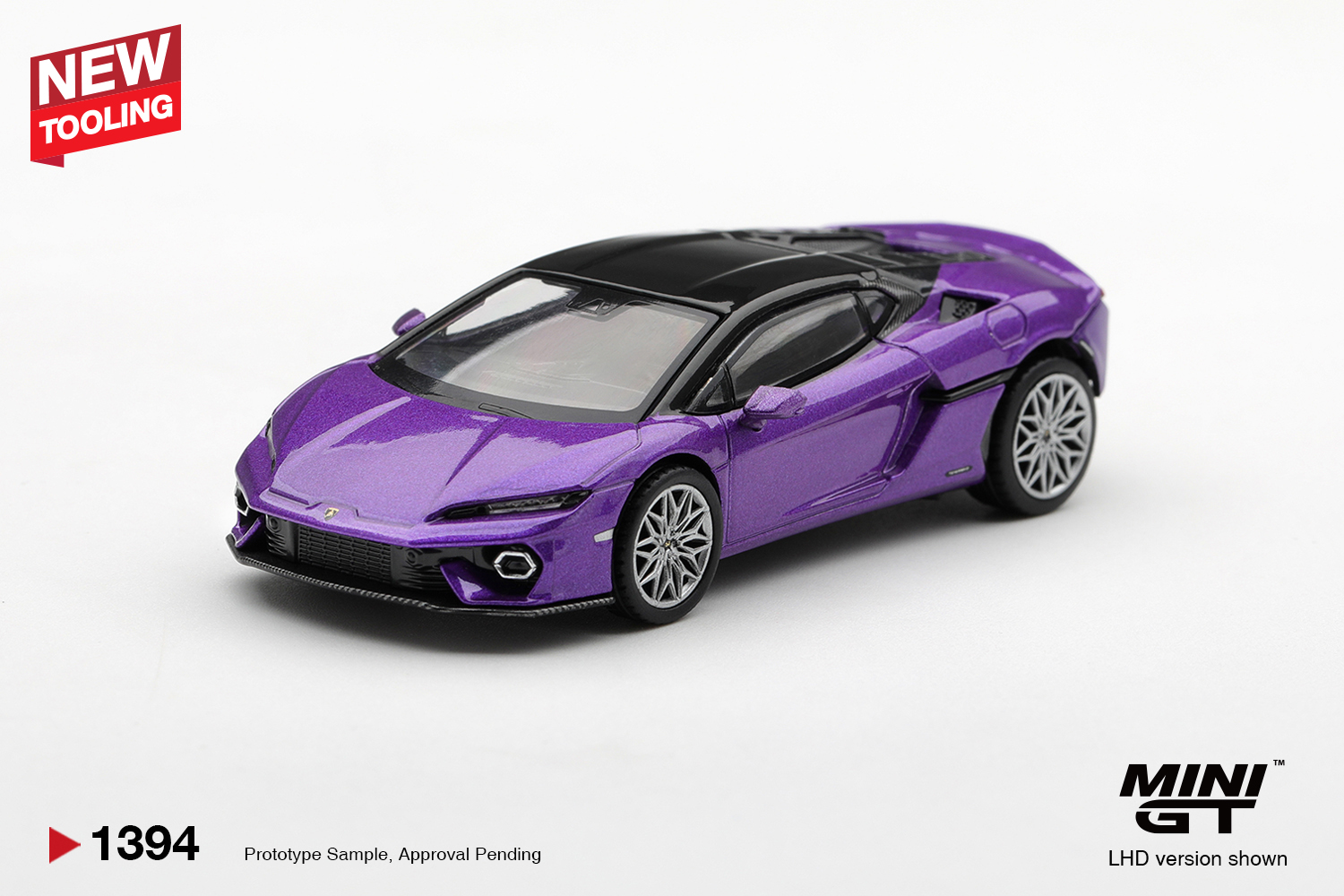 Mini GT 1394 1:64 LAMBORGHINI TEMERARIO VIOLA PASIFAE 2026