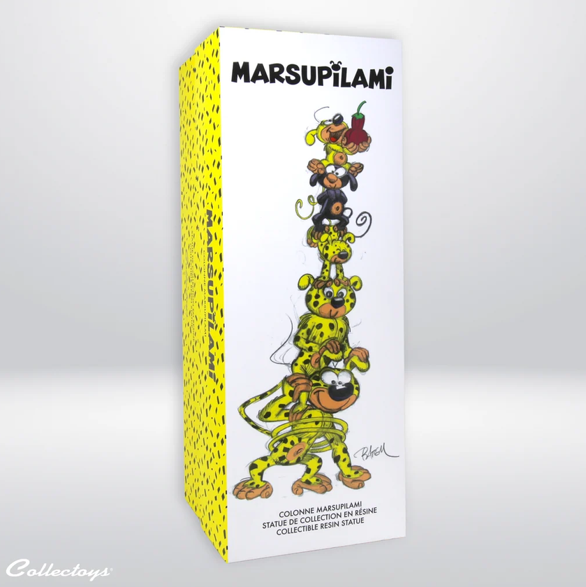 Plastoy 000396 Marsupilami Säule Familie 35 cm NEU OVP Figuren