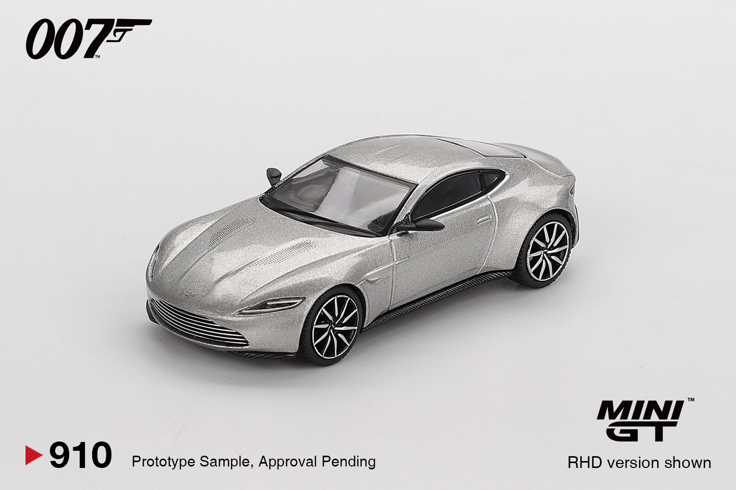 Mini GT 910 Aston Martin DB10 Spectre English Packaging 2015 1:64