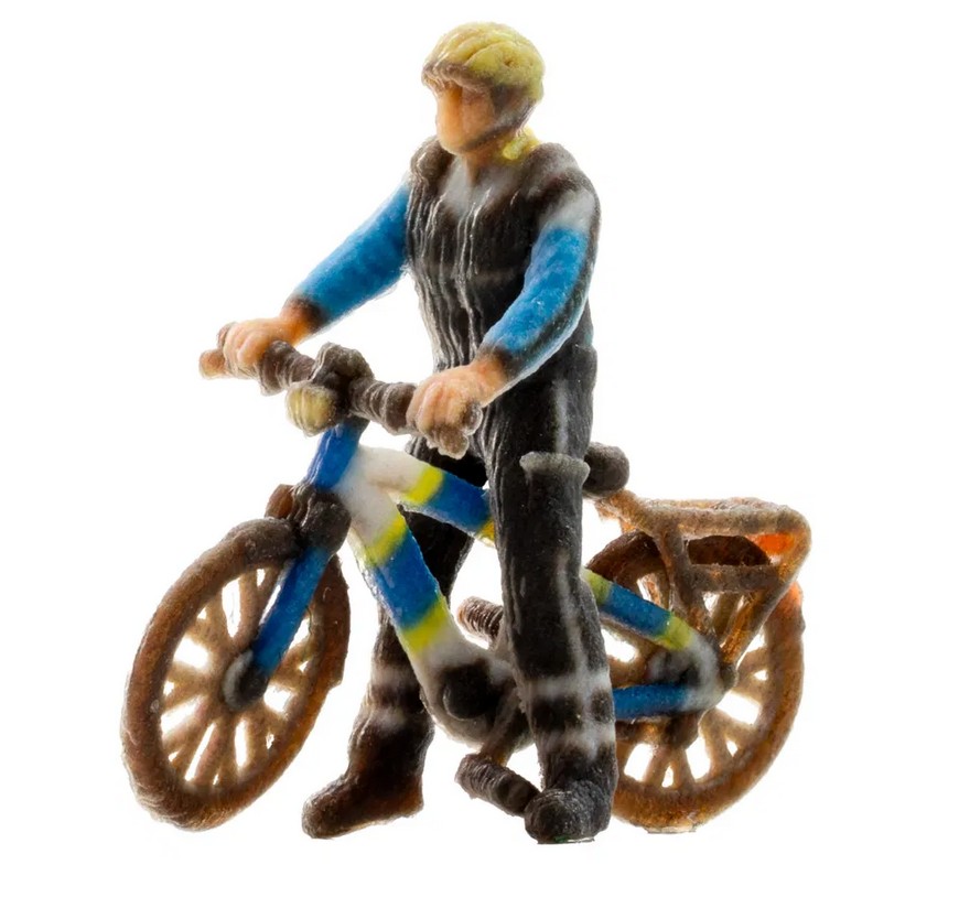 Noch 10610 Fahrradpolizist 1:87 Spur H0 NEU OVP Figur