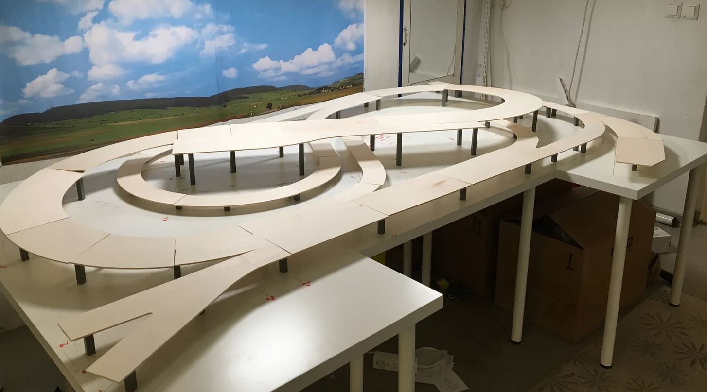 Noch 53610 Easy-Track Trassenbausatz Martinstadt 1:87 Spur H0