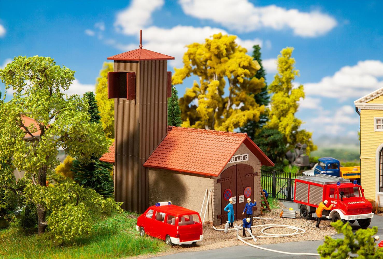 Faller 131383 Feuerwehrgerätehaus 1:87 Spur H0 Bausatz NEU OVP