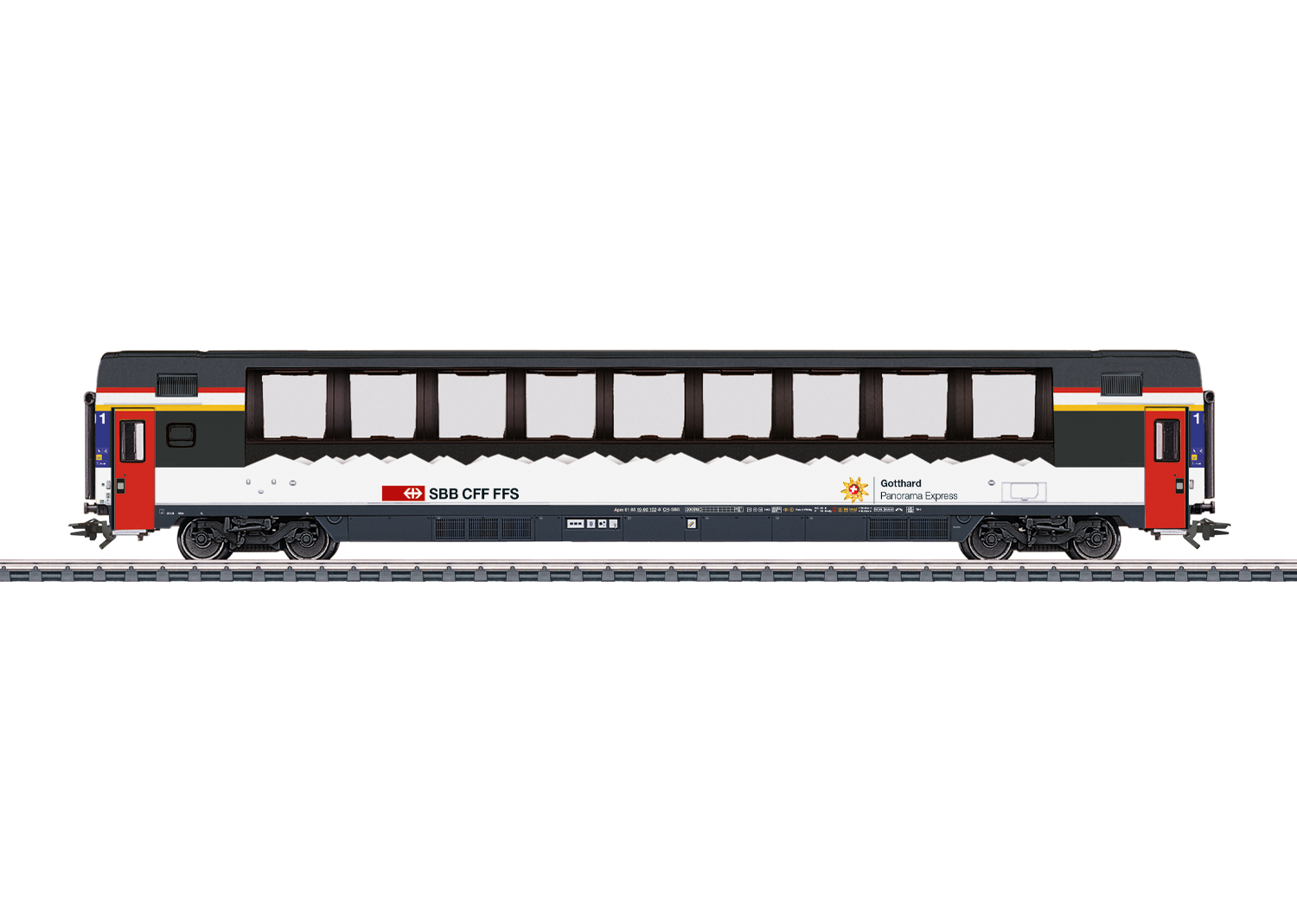 Märklin 43653 EuroCity-Panor.Apm SBB