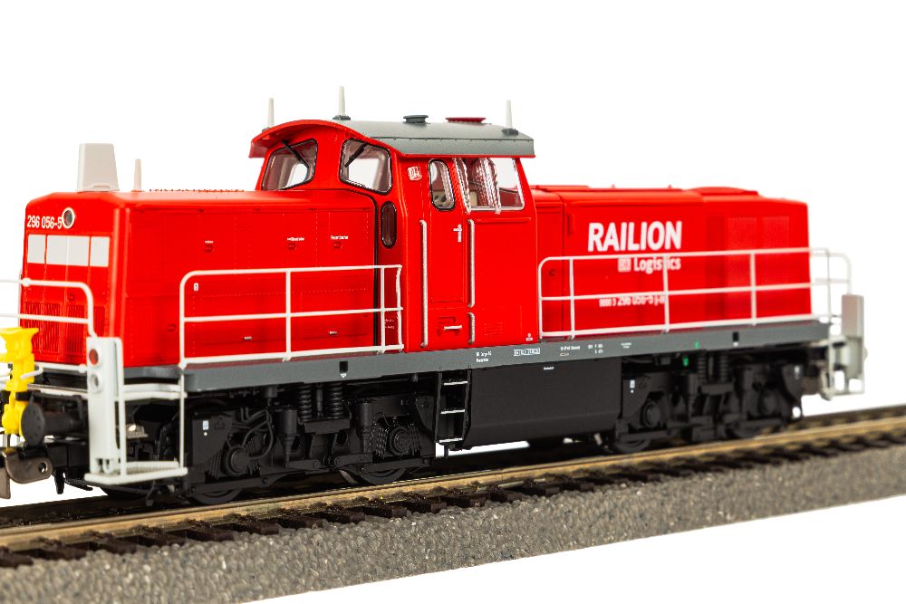 Piko 22045 Sound-Diesellok BR 296 Railion VI 1:87 Spur H0 DC NEU