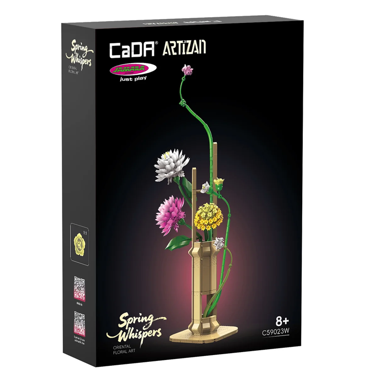 CaDA C59023W Blumenstrauß Frühling 1:1 Bausatz NEU OVP Bricks