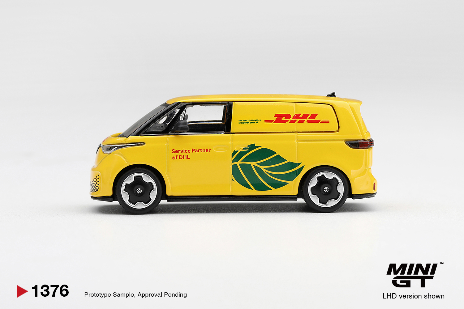 Mini GT 1376 1:64 VOLKSWAGEN ID BUZZ DHL ELECTRIC 2025