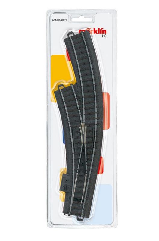 Märklin 20671 Start up - Bogenweiche links - Spur H0 - Neu - OVP