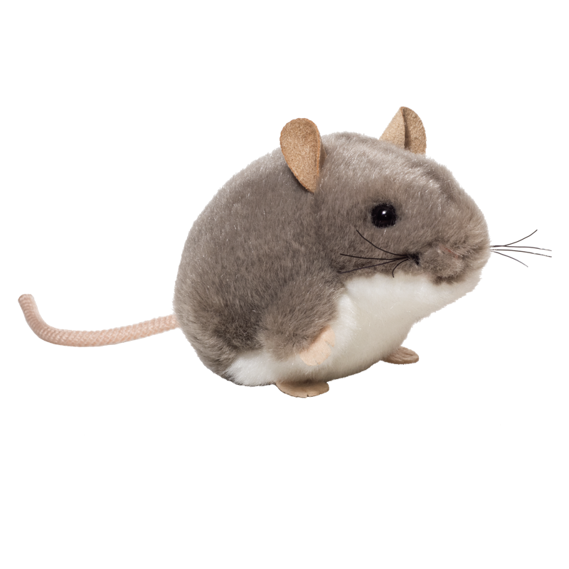 Teddy Hermann 926573 Maus grau 9 cm Stoff/Plüsch/Kuscheltier NEU