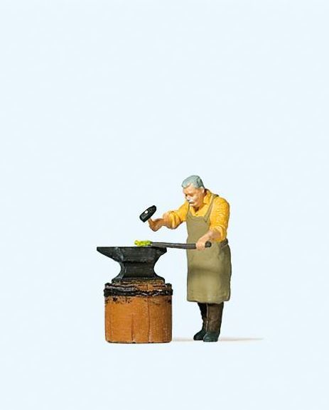 Preiser 28187 Schmied 1:87 Spur H0 Neu OVP Figur