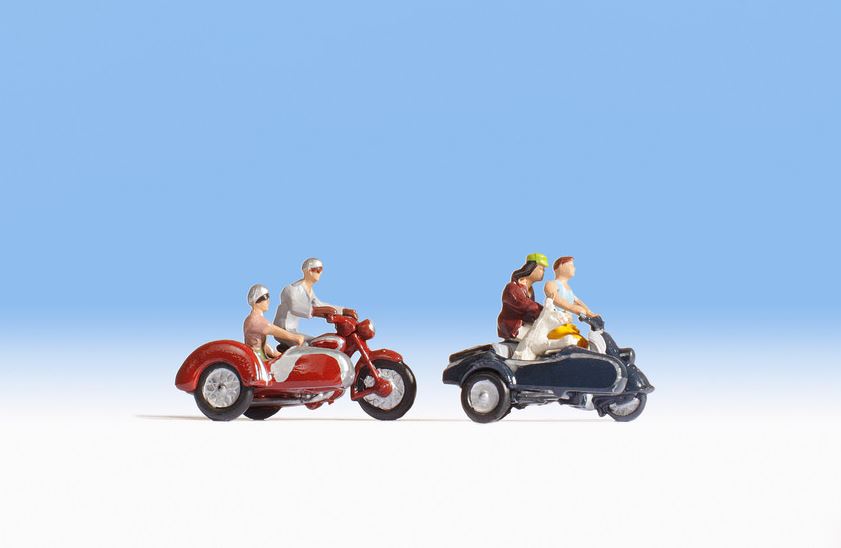 Noch 45905 Motorradfahrer Spur TT NEU OVP Figuren