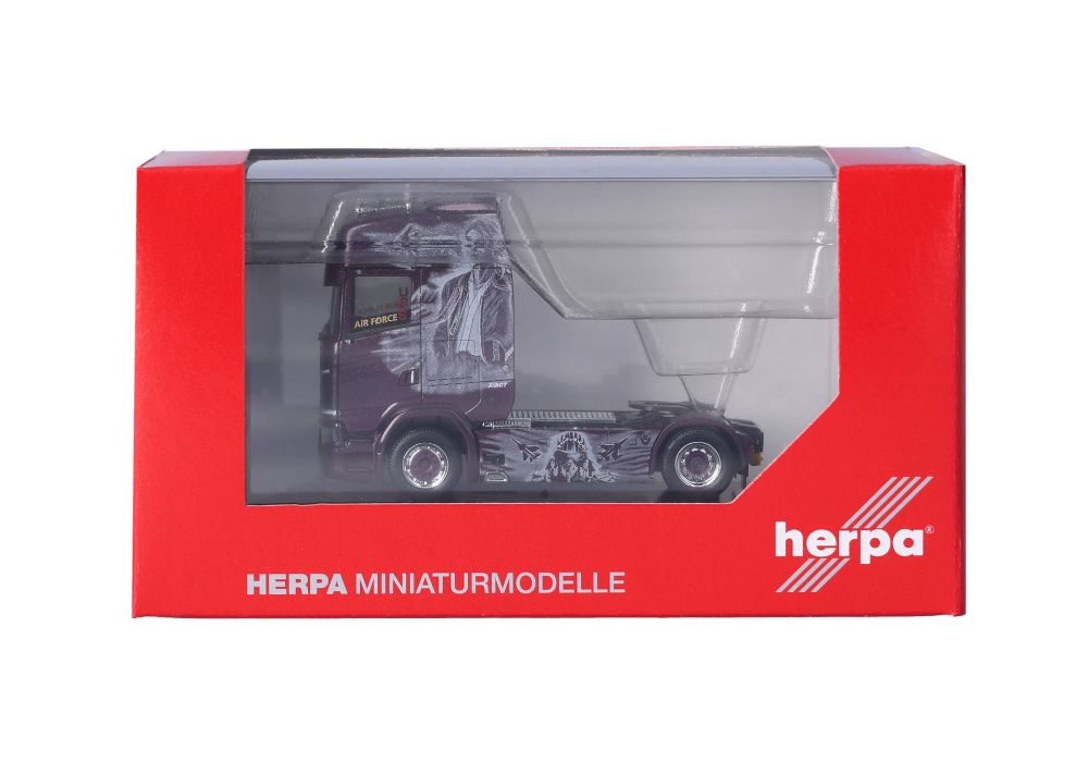 Herpa 111133 Scania CS 20 HD SoloZgm "Stelzl/Top Gun" 1:87 Spur H0