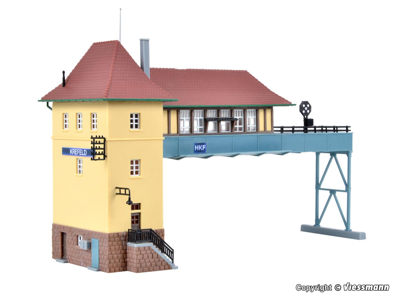 Kibri 37811 Brückenstellwerk Krefeld 1:160 Spur N Bausatz Neu OVP