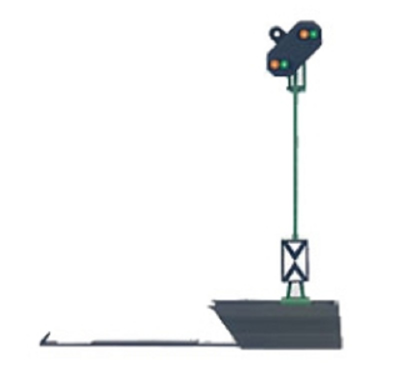 Märklin 76481 Vorsignal mit Zusatzlicht in Einheitsbauart der DB 1:87