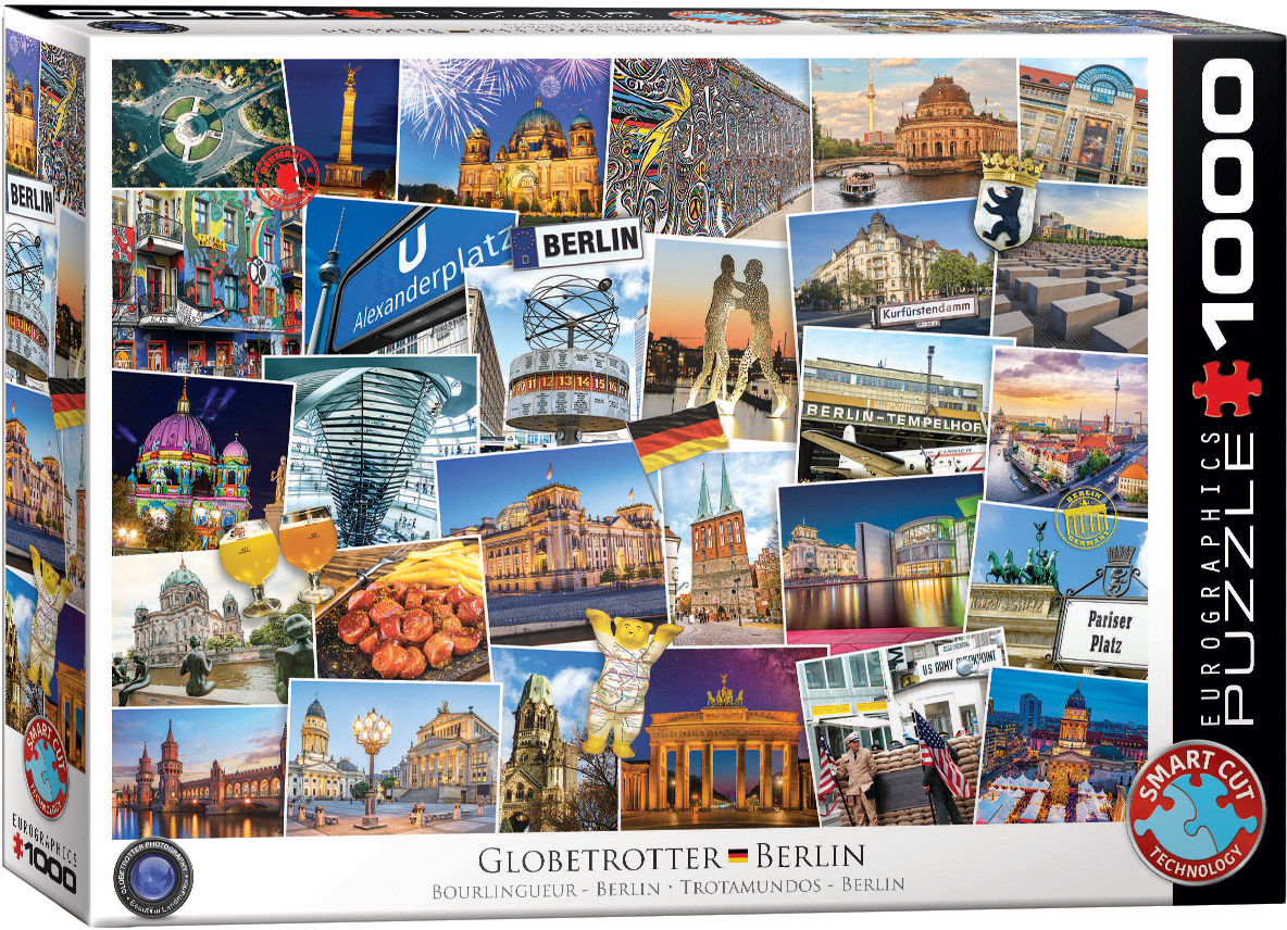 EUROGRAPHICS 6000-5704 Globetrotter Berlin 1000 Teile Puzzle