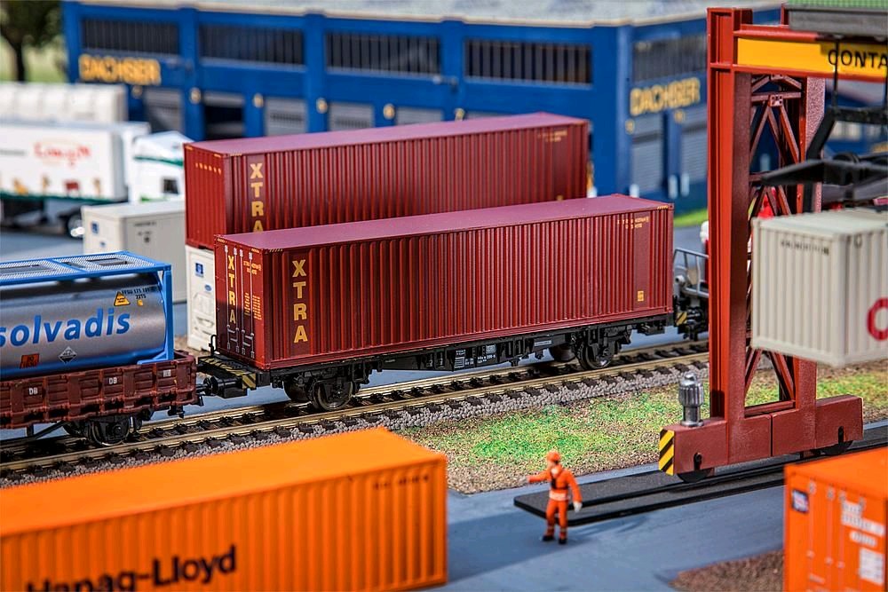 Faller 180850 40' Hi-Cube Container XTRA 1:87 Spur H0 Neu OVP