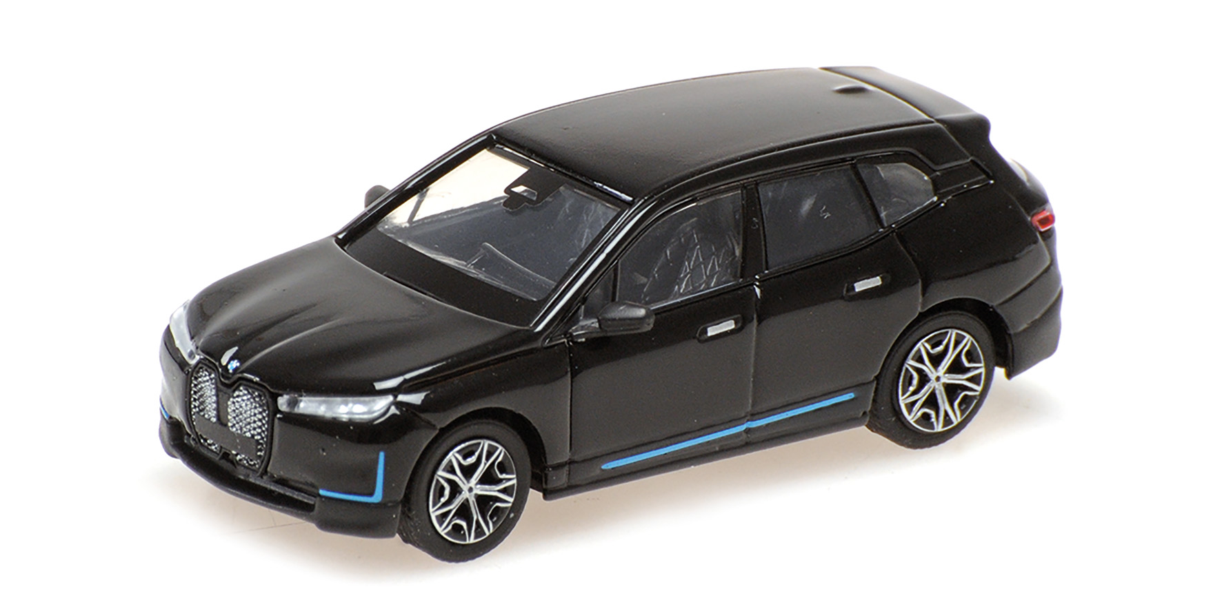 Minichamps 870024604 BMW IX M60 2022 BLACK METALLIC 1:87 Spur H0 NEU