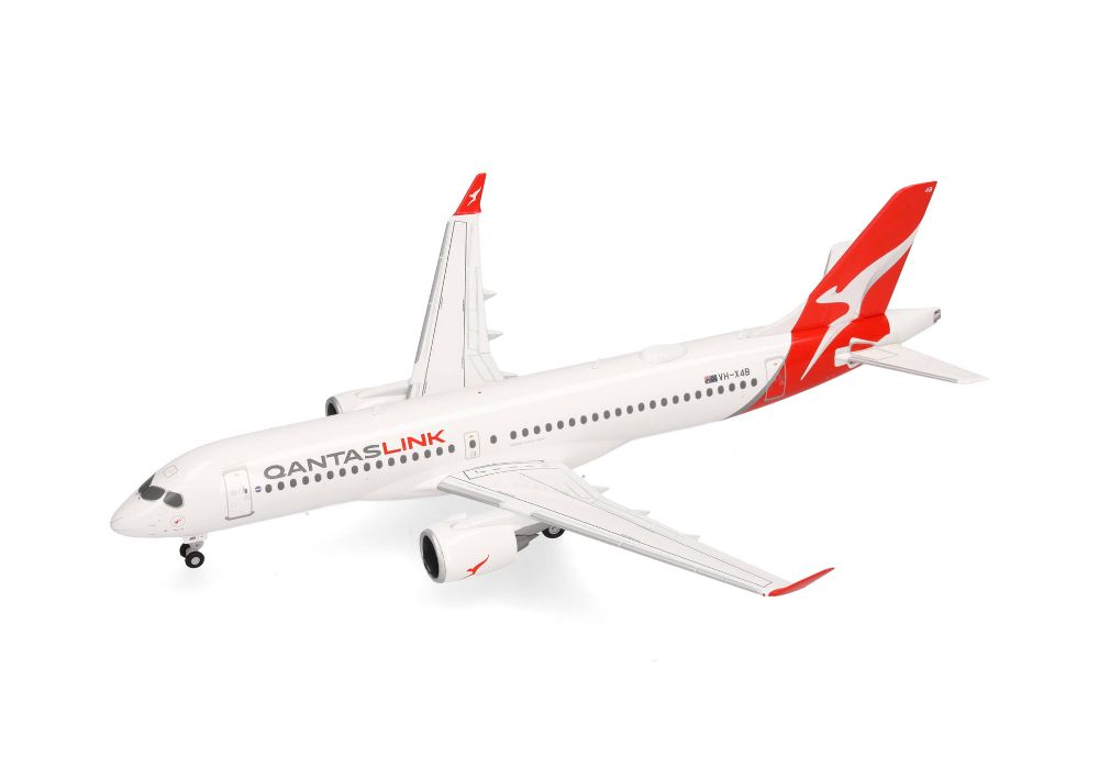 Herpa 573184 QantasLink Airbus A220-300 - "Koala" - VH-X4B 1:200