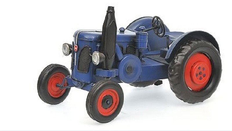 TinPlates/Minichamps Q559-1 Lanz 1950 blau mit roten Rädern