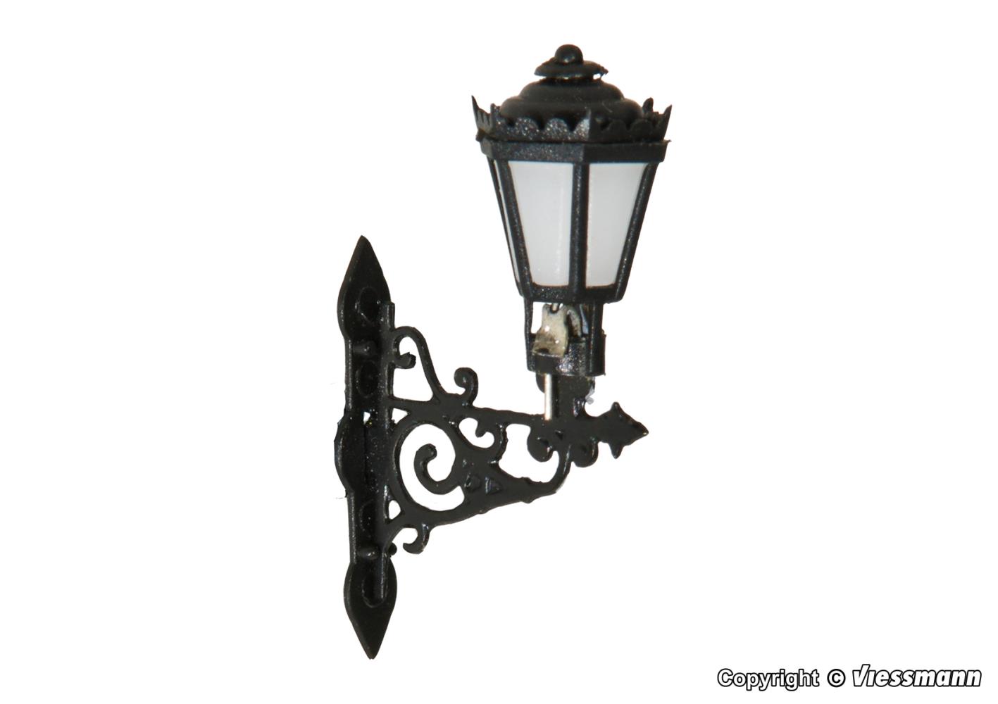 Viessmann 9074 Wandlaterne LED warmweiß 1:45 Spur 0 Neu OVP