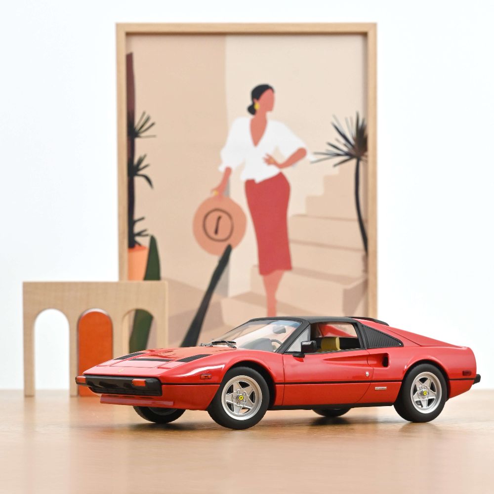 Norev 187930 Ferrari 308 GTS 1982 Red 1:18 (Reprod 2026)