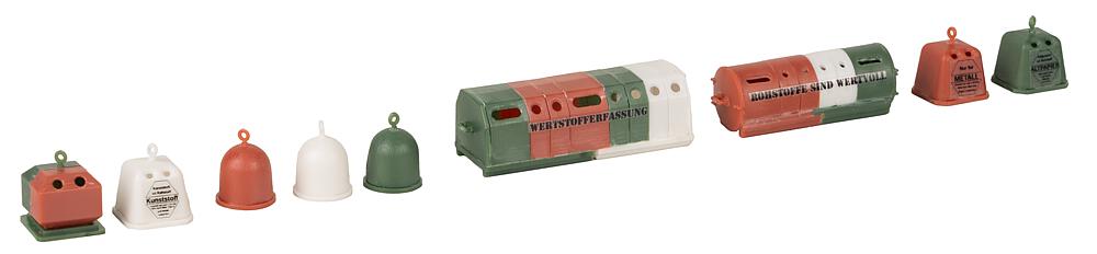 Faller 272567 Wertstoffcontainer-Set 1:160 Spur N Bausatz Neu OVP