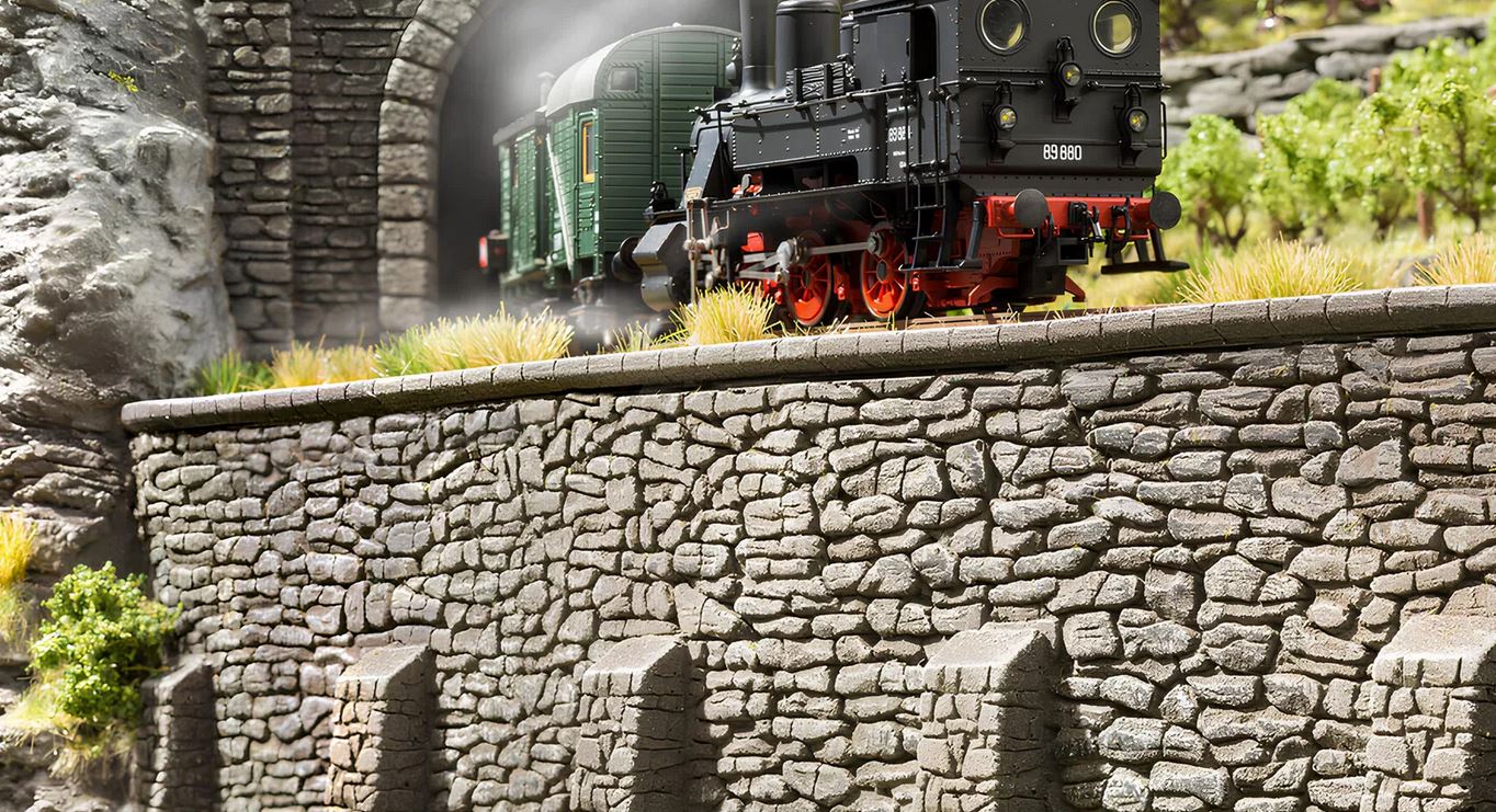 Noch 58061 Tunnel-Portal 1-gleisig 15 x 12,5 cm 1:87 Spur H0 Neu