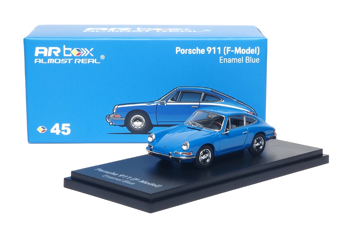 Almost Real 641001001 PORSCHE 911 (F-Model) - BLUE 1:64