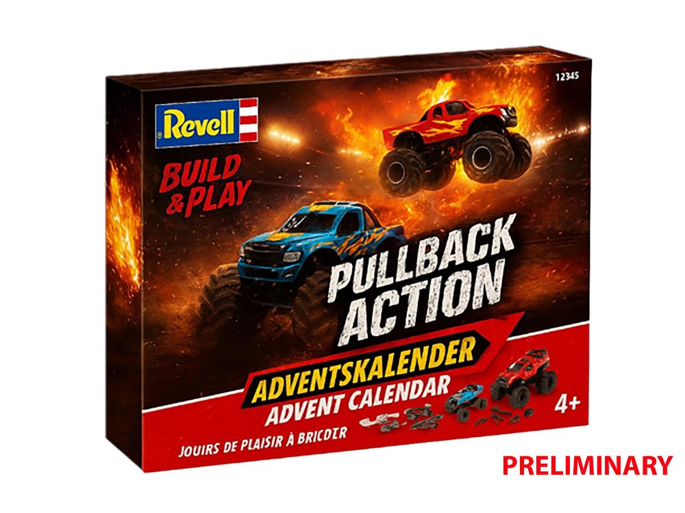 Revell 01063 Adventskalender  "Monster Truck" 1:43