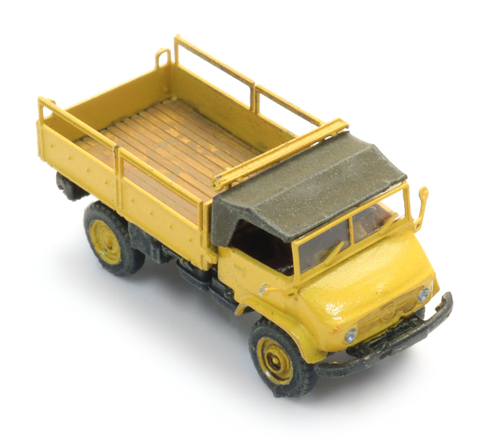 Artitec 322.054 Unimog 404s gelb